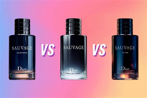 dior sauvage vs sauvage eau de parfum|Dior Sauvage unisex.